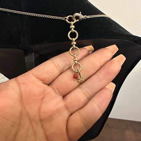 Lucky Brand Ball with tassel necklace - Picture 3 of 3